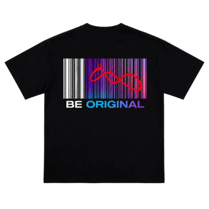 Be Original Official Logo : Printed Oversized T-Shirt - Peepri