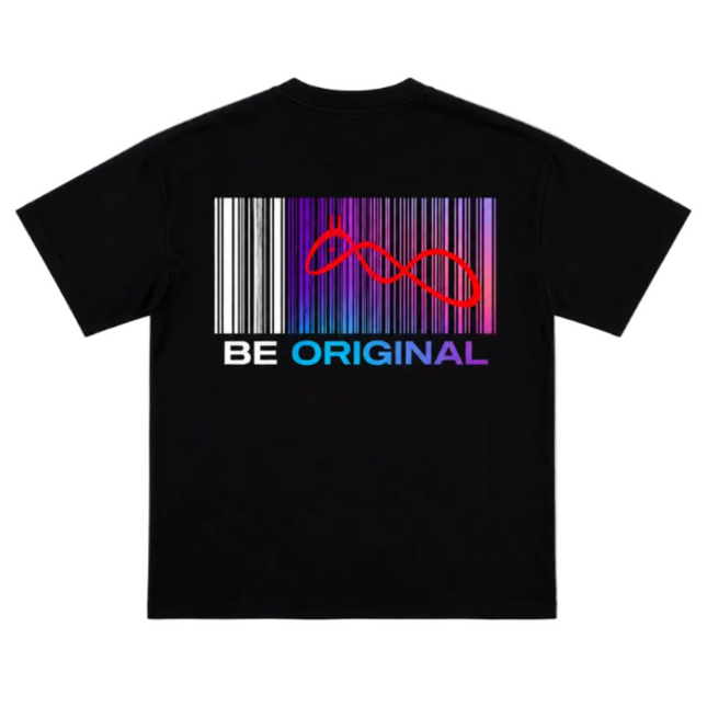 Be Original Official Logo : Printed Oversized T-Shirt