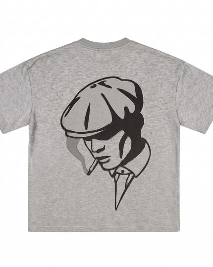 Gentle Men : Printed Oversized T-Shirt