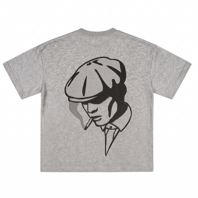 Gentle Men : Printed Oversized T-Shirt