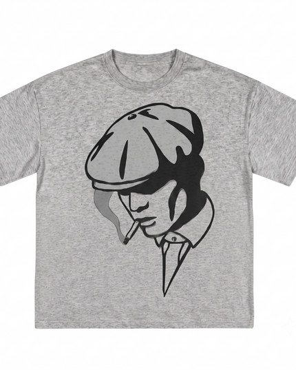 Gentle Men : Printed Oversized T-Shirt