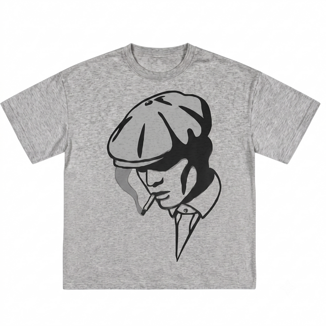 Gentle Men : Printed Oversized T-Shirt