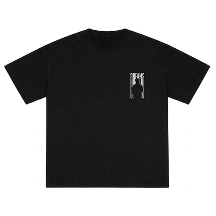 Man With Dreams : Printed Oversized T-Shirt - Peepri