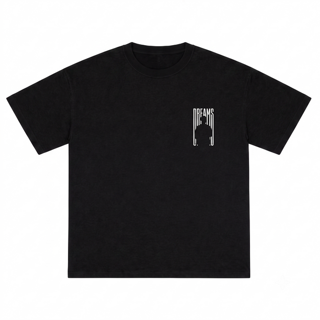 Man With Dreams : Printed Oversized T-Shirt