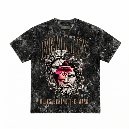 Monkey Mix : Acid Washed Oversized T-Shirt